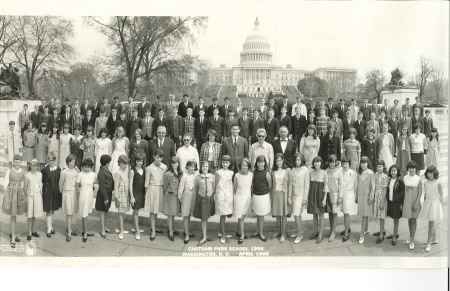 6th Grade Class Tip to Washington D.C. - 1966