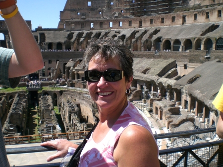 Me at the Coliseum in Rome