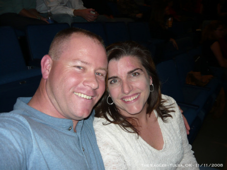 Mike -n- Paula at the Eagles Concert