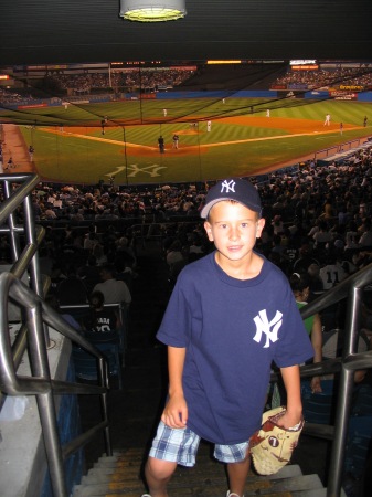 Mitch at Yankee Stadium