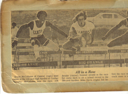 1978 Track and field Central High
