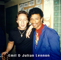 Me with Julian Lennon son of John Lennon