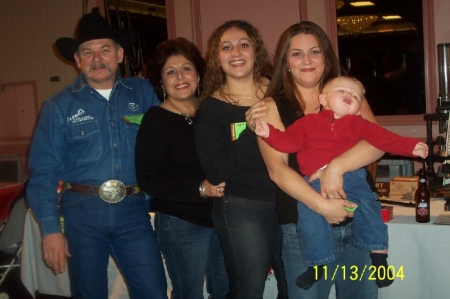 Frank & me w/ Sha-Marie, Maegan & Kayden Jude