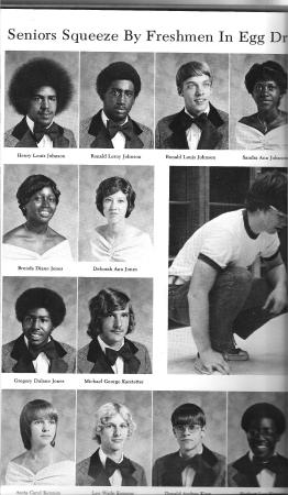 76 yearbook, senior class