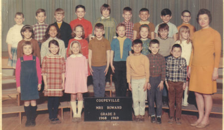 1967-1968 Mrs. Rowand's Third grade class
