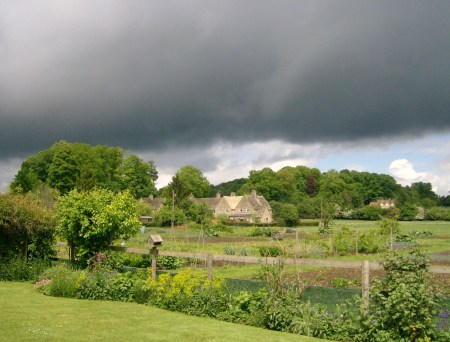 Rachel's backyard, Cotswolds England