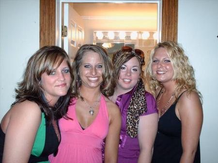 Linsey, Brittany, Heather, and Ashley!