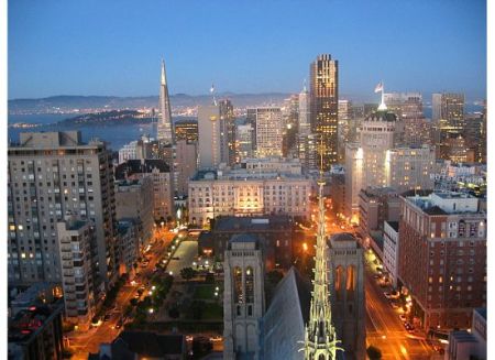 Downtown from Nob Hill