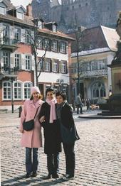 Me and my daughters in Germany 2006