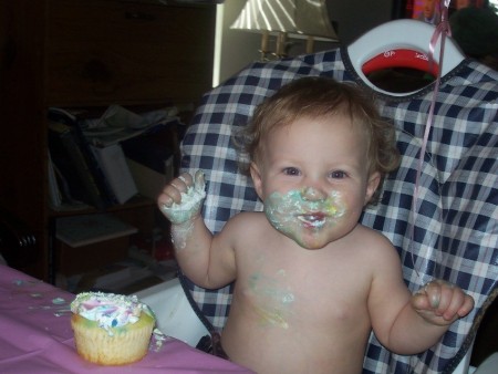 little Sarahs first birthday