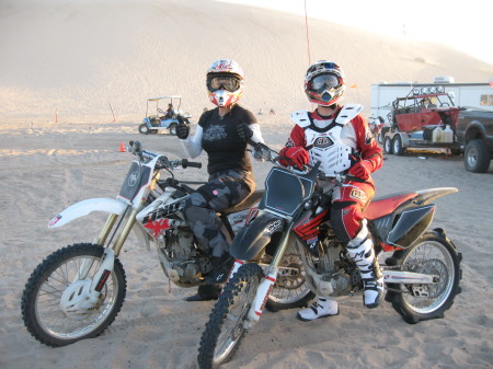 my son zach and I Dumont Dunes 11-07
