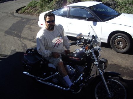 ME ON THE HARLEY