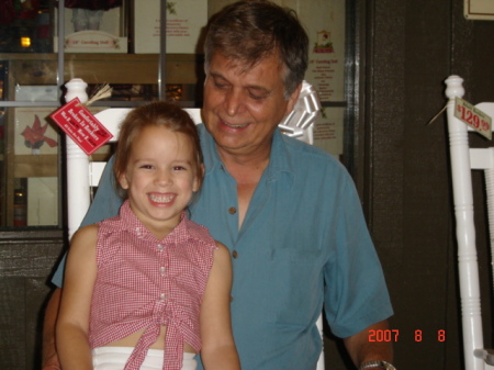 Elmer & his grandaughter, Madison