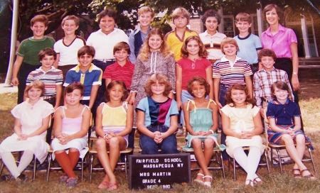 Mrs. Martins 4th Grade Class 1980