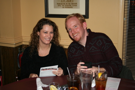 Me and my wife Michell before the wedding