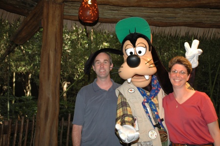 John and Kristie at Disney World in 2007