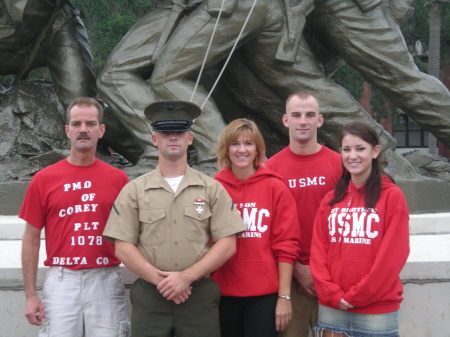 Corey's Marine Boot Camp Graduation