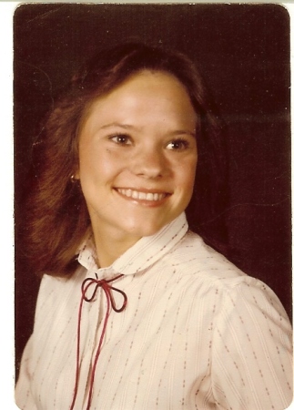 My sister CATHY BRUCE  Senior 1980 or 1981