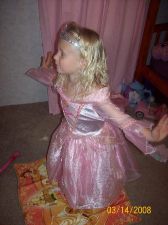 Madison being a princess