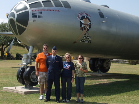 Graduation from Basic Lackland, AFB