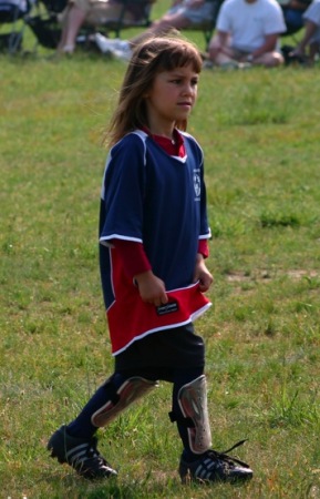 Molly (youngest soccer star)