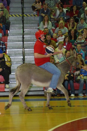 Donkey Basketball At NCHS