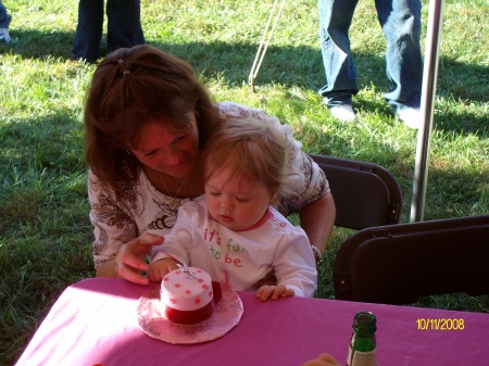 My granddaughters 1st B-day