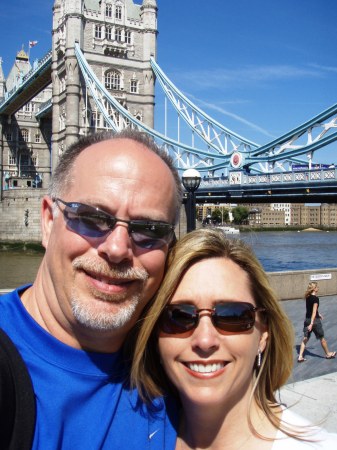 Rhonda and Hubby-Michael-London 2008