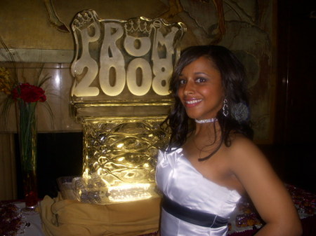 Camille at St Bernard's 2008 Prom