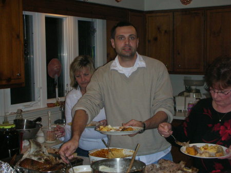 sister Joyce, son Matt, and sister-in-law Pam