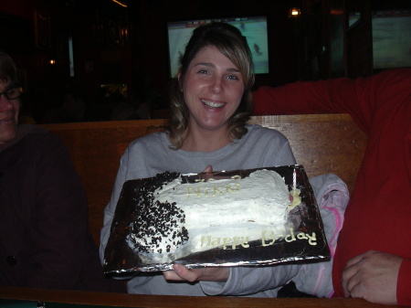 My latest birthday, March 2008