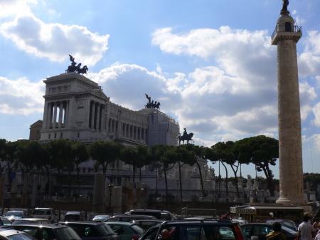 The Victor Emmanuel Monument Rome Italy 2008