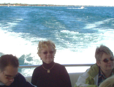 Margaret's idea of boating