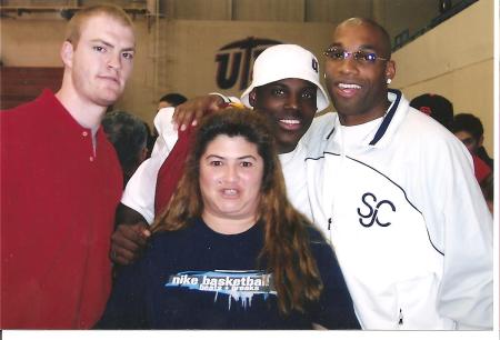 me and actors from  movie glory road