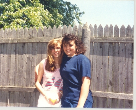 Allison Barney and Shelva 1989
