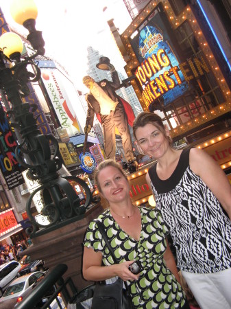 Kim and Audrey at Broadway Show