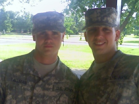 My son in the National Guard