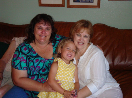 me, my mom, and little girl