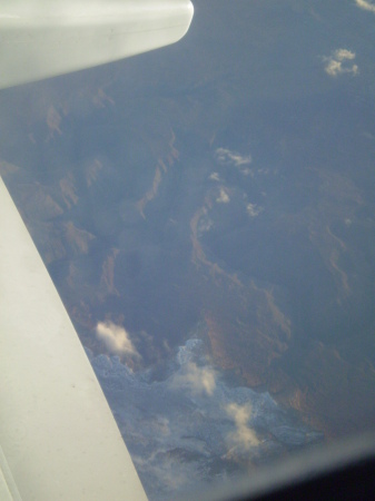 from plane