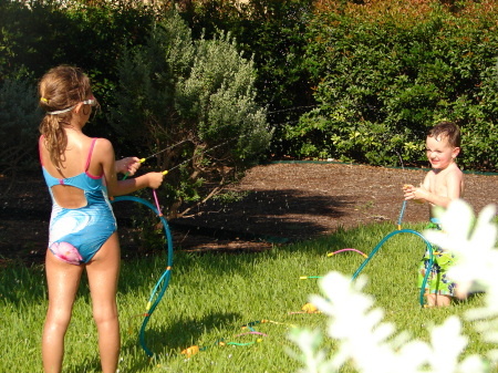 Backyard water fun