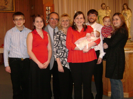 Isabella's Baptism, Jan. 2008