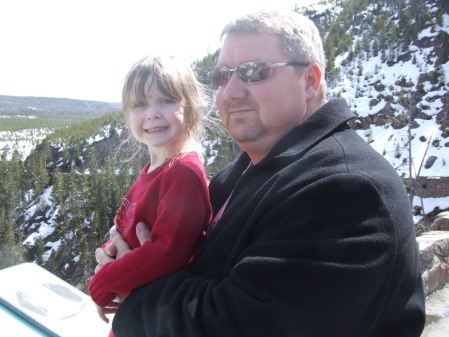 Father Daughter - Yellowstone spring 08