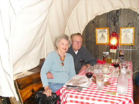 Mom & Dad for dinner in Ogden