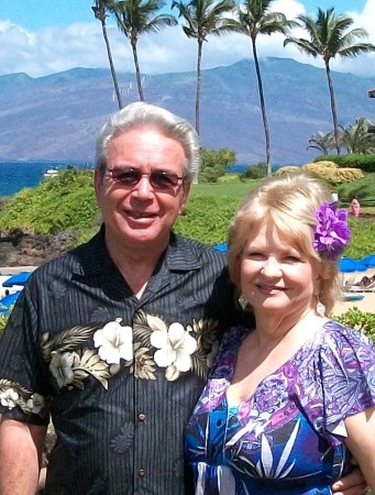 on our honeymoon in Maui