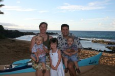 Family in Maui