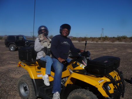 James, Kenai and Vicki (just the 3 of us).