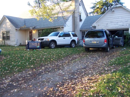 Our house and our cars