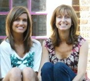 Beautiful Danielle with her Mom