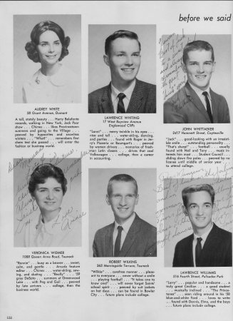 Linda Rutt's album, Class of 1961 Yearbook
