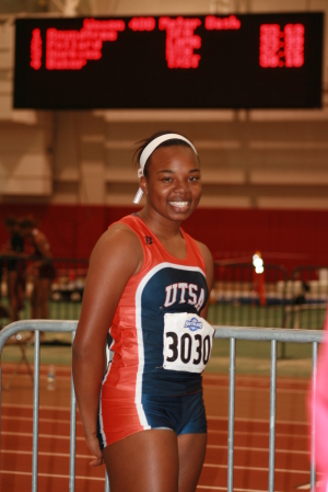 Rebekah competing at U of H in Houston, Texas.